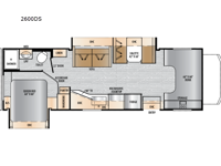 Entrada 2600DS Floorplan Image