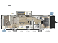 Model I 294 Floorplan Image