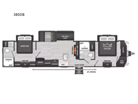 Springdale 380DB Floorplan Image