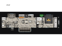 Cruiser 37LF Floorplan