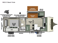 No Boundaries NB20.5 Beast Mode Floorplan Image