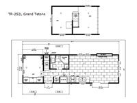 Timber Ridge TR-252L Grand Tetons Floorplan Image