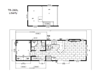 Timber Ridge TR-260L Liberty Floorplan Image