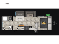Cruiser Aire 27RBS Floorplan Image