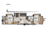 Wildwood Lodge 42DMS Floorplan Image