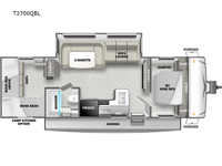 EVO Lite T2700QBL Floorplan Image