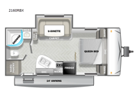 EVO Lite 2160RBX Floorplan Image