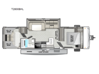 EVO Lite T2800BHL Floorplan Image