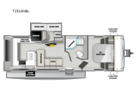 EVO Lite T2510HBL Floorplan Image