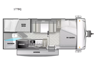 EVO Select 177BQ Floorplan Image