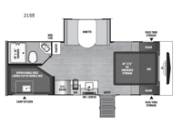 Freedom Express Select 21SE Floorplan Image