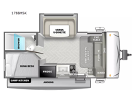 EVO Select 178BHSK Floorplan Image