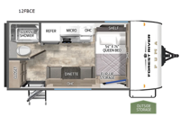 Puma Camping Edition 12FBCE Floorplan Image