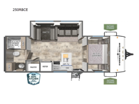 Puma Camping Edition 250RBCE Floorplan Image