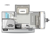 EVO Select 178BHS Floorplan Image