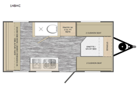 Rove Lite Classic 14BHC Floorplan Image