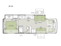 Open Road Allegro 29 NA Floorplan Image