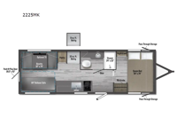 M-Series 2225MK Floorplan Image