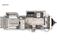 Kodiak Ultimate 2900FKSP Floorplan Image