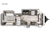 Kodiak Ultimate 2921FKDS Floorplan Image
