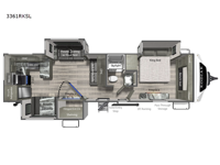 Kodiak Ultimate 3361RKSL Floorplan Image