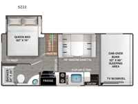 Pasadena SE SZ22 Chevy Floorplan Image