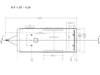 Rom 450 8.5' x 20' - 5.2K Floorplan Image