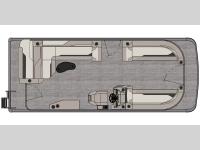 Venture 85 - 23 FT Cruise Rear Bench Floorplan Image