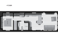 Island Series 4720BR Floorplan Image