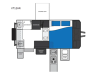 XT Expedition Series XT12HR Floorplan Image