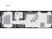 Island Series 6327K Floorplan Image