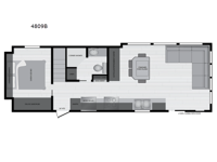 Island Series 4809B Floorplan Image