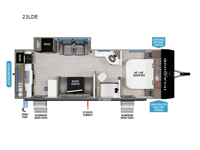 Imagine XLS 23LDE Floorplan Image