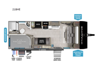 Imagine XLS 21BHE Floorplan Image