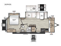 Catalina Legacy Edition 263FKDS Floorplan Image