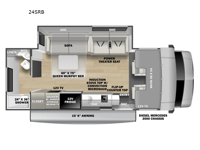Solera 24SRB Floorplan Image