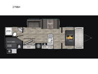 Sunset Trail 279BH Floorplan Image
