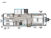 Longitude 255BH Floorplan Image