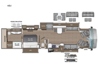 Cornerstone 45V Floorplan Image