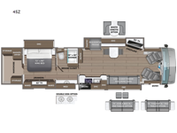 Cornerstone 45Z Floorplan Image