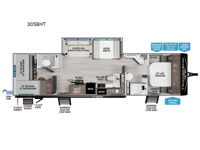 Transcend 305BHT Floorplan Image