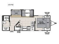 Northern Spirit Ultra Lite 2557RB Floorplan Image