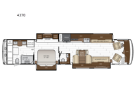 Dutch Star 4370 Floorplan Image