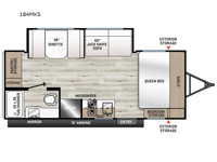 Catalina Summit Series 7 184MKS Floorplan Image