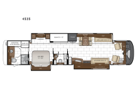 London Aire 4535 Floorplan Image