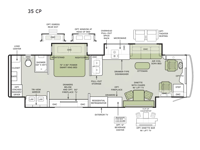 Allegro Bus 35 CP Floorplan Image