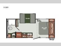 Gulf Breeze SVT 21QBD Floorplan Image