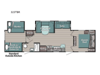 Innsbruck Supreme Series 323TBR Floorplan Image