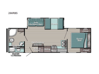 Innsbruck Supreme Series 266RBS Floorplan Image