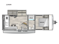 EVO 2290ER Floorplan Image
